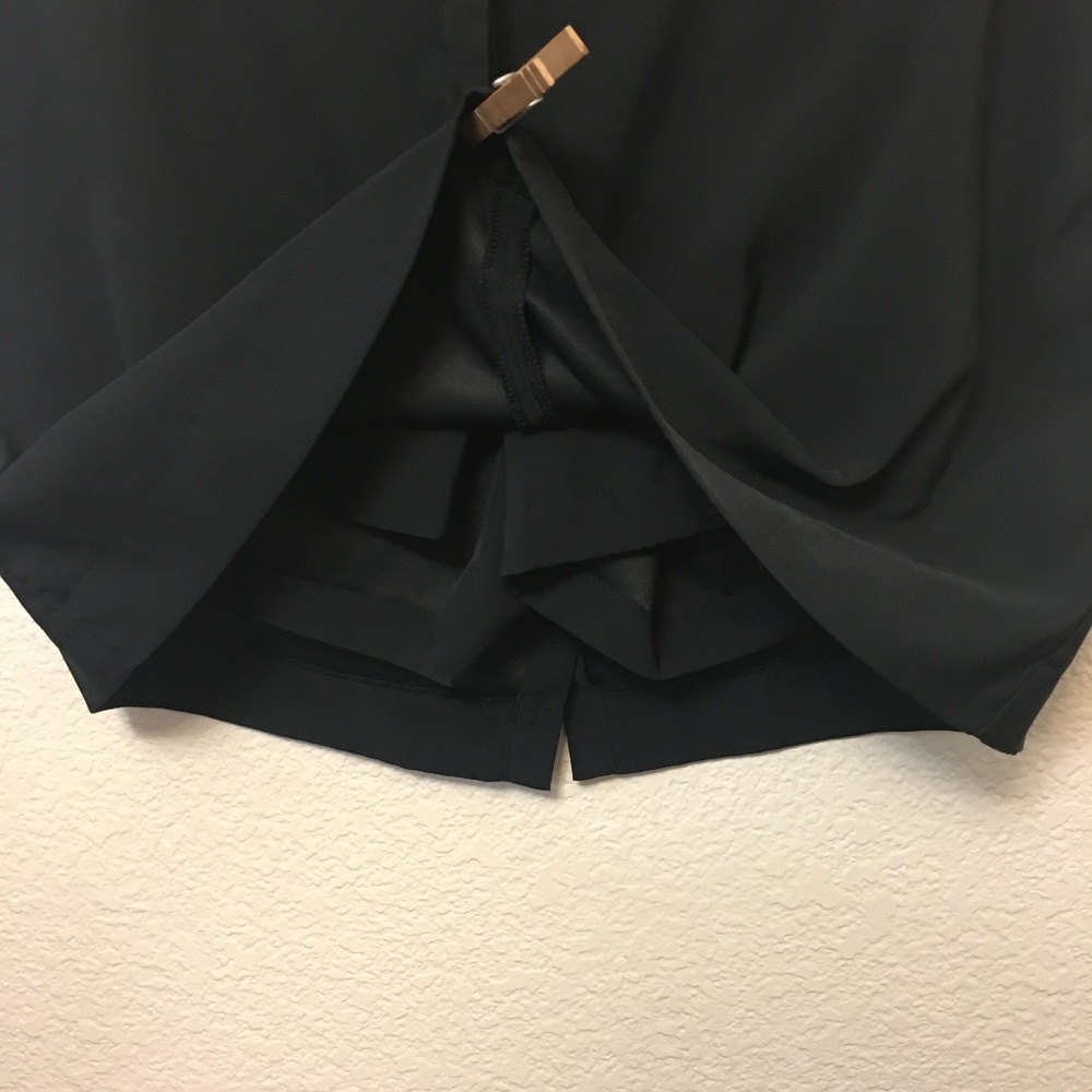 NIKE Performance Dri Fit Golf Skort Black Size 6 - Picture 6 of 8